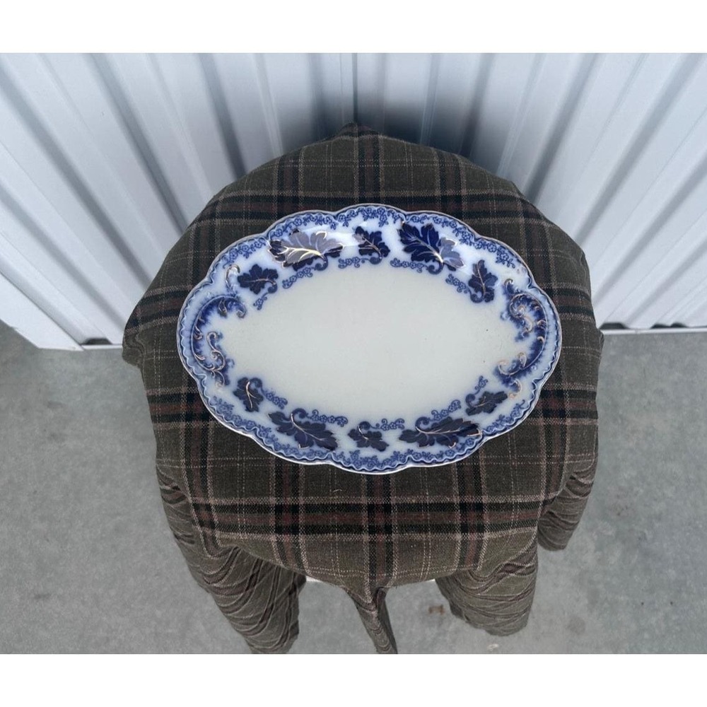 Johnson Brothers Normandy Flow Blue 10.5" Platter (452)